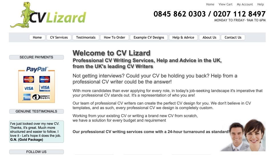 Cvlizard.com Review